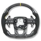 Volant sport Lamborghini Urus finition fibre de carbone et cuir