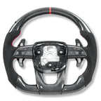 Volant sport Lamborghini Urus finition fibre de carbone et cuir