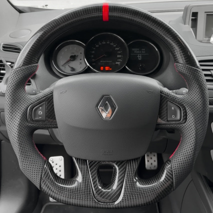 Volant sport Renault Megane 3 RS finition carbone