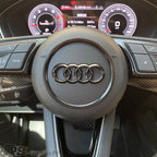 Contour de Logo de Volant et Cerclage Noir Brillant Audi