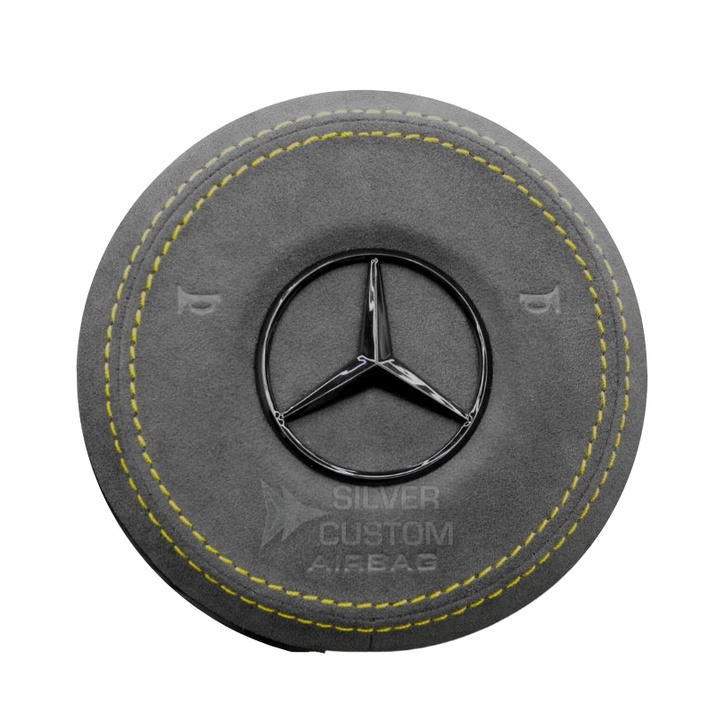 Couvercle Cache Airbag Volant Mercedes Classe C W205 Phase 2