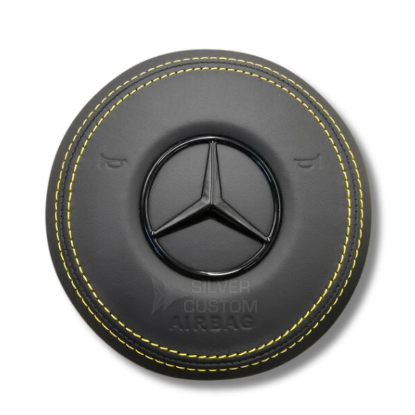 Couvercle Cache Airbag Volant Mercedes Classe C W205 Phase 2