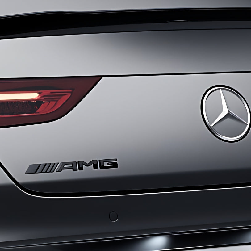 Logo arrière AMG pour coffre Mercedes