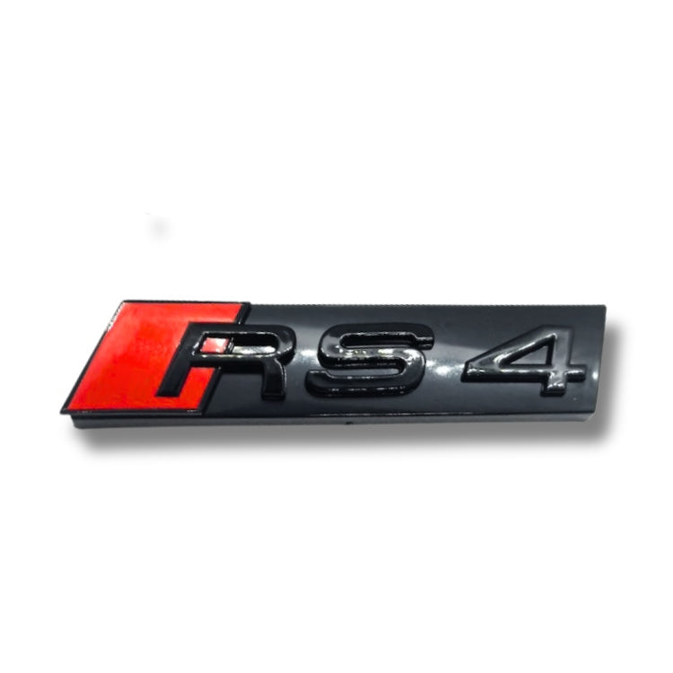 Logo RS noir pour Audi RS3 RS4 RS5 RS6 RSQ8