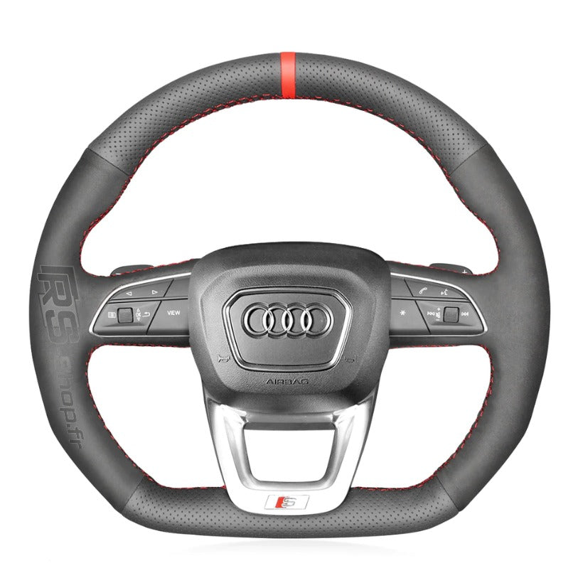 Couvre-volant méplat sport Audi A4 A5 B9.5 Facelift S-line
