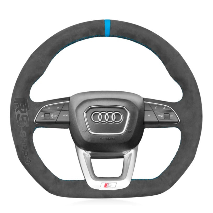 Couvre-volant méplat sport Audi A4 A5 B9.5 Facelift S-line