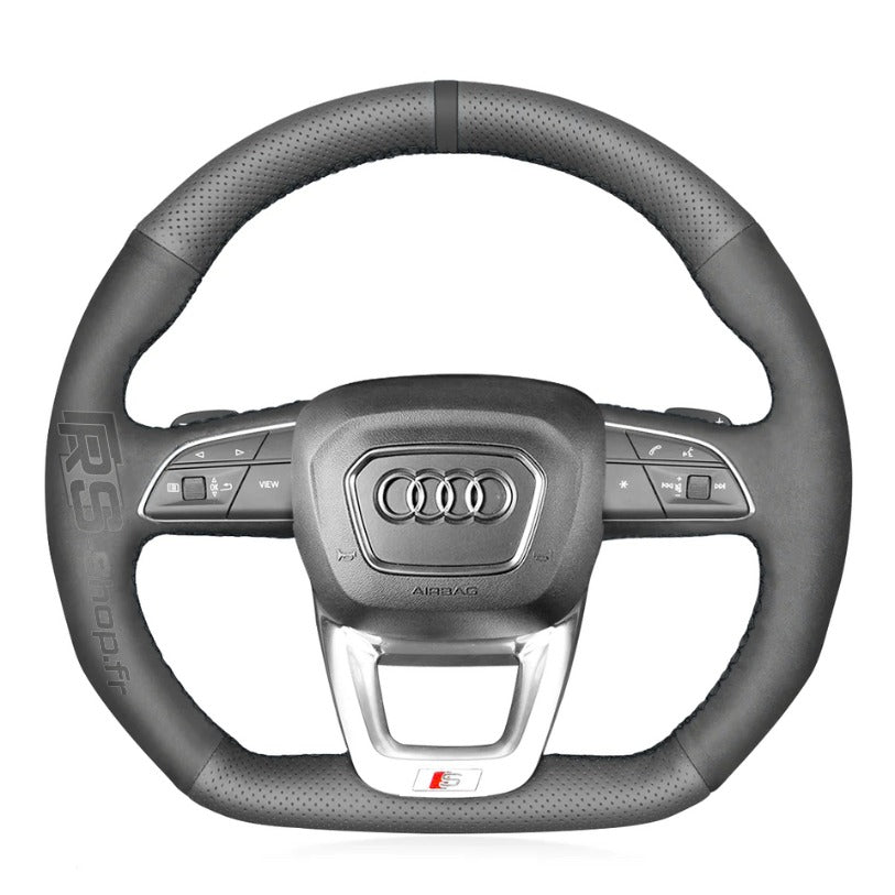 Couvre-volant méplat sport Audi A4 A5 B9.5 Facelift S-line