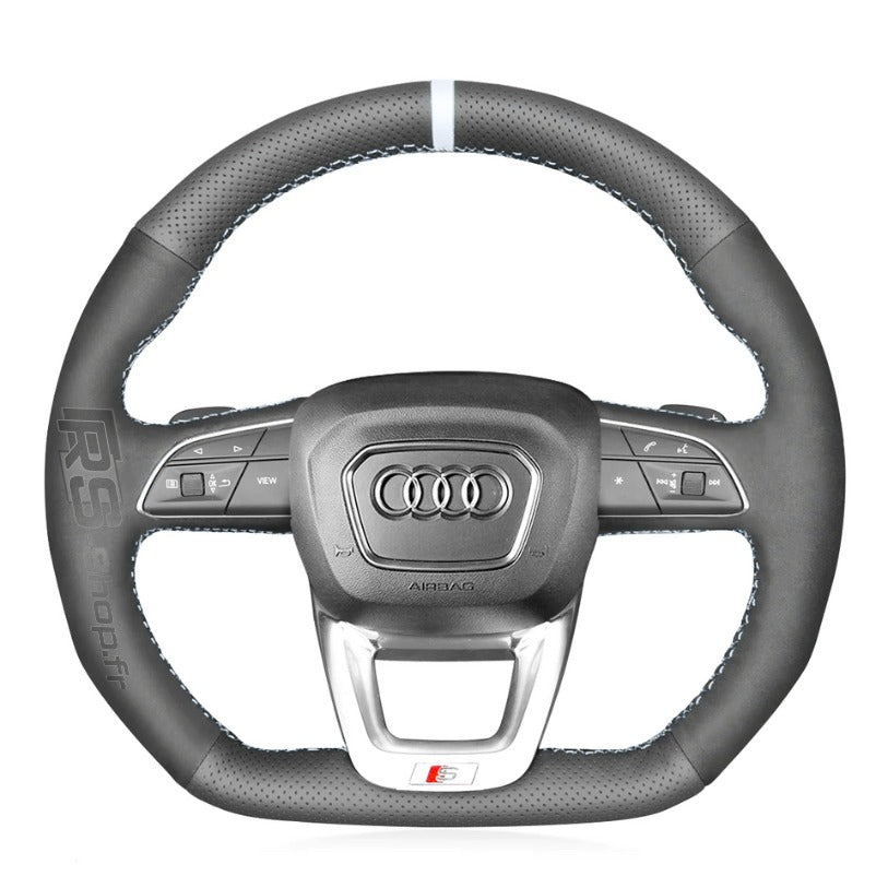 Couvre-volant méplat sport Audi A4 A5 B9.5 Facelift S-line