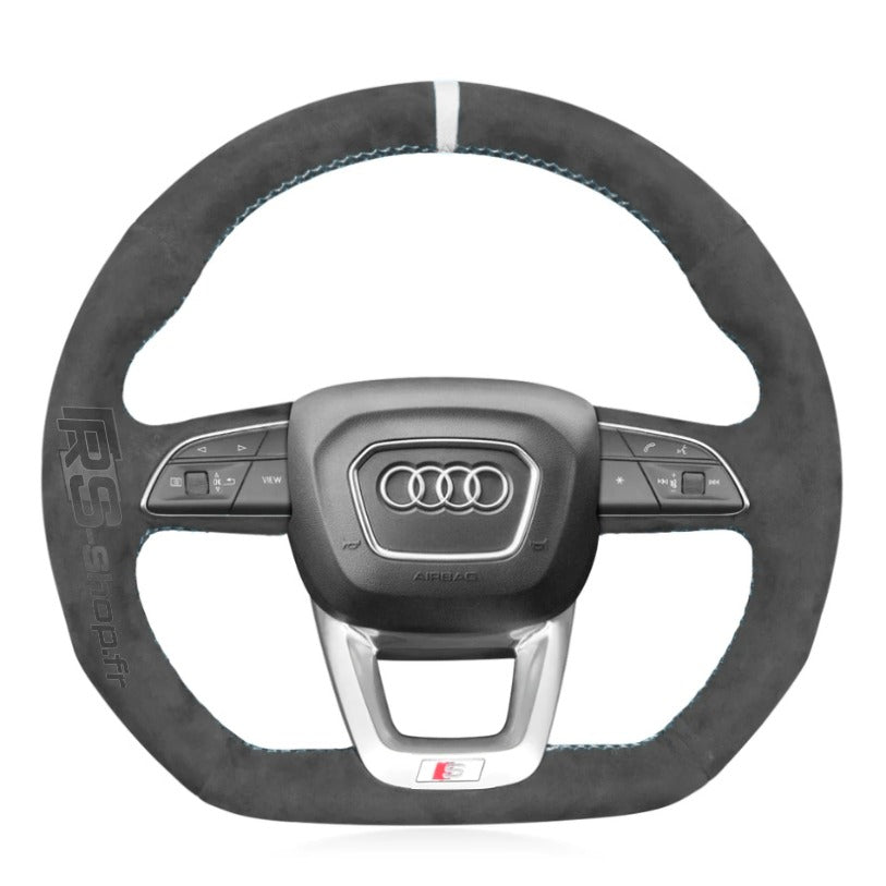Couvre-volant méplat sport Audi A4 A5 B9.5 Facelift S-line