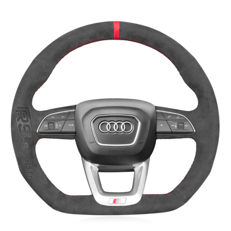 Couvre-volant méplat sport Audi A4 A5 B9.5 Facelift S-line