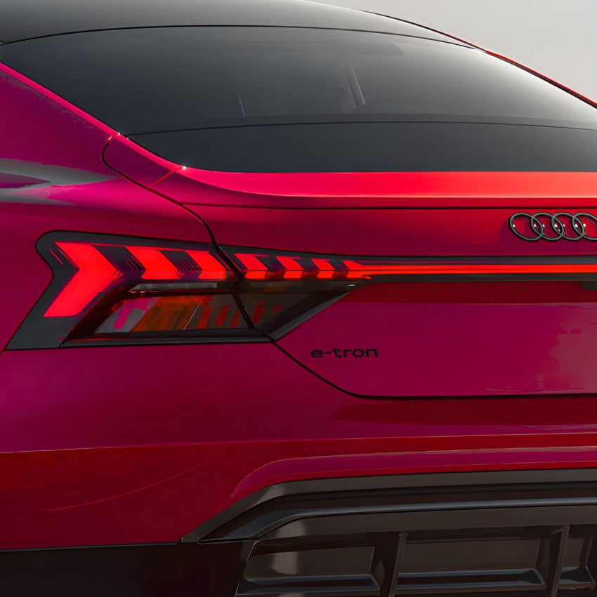 Logo monogramme Audi E-tron pour carrosserie