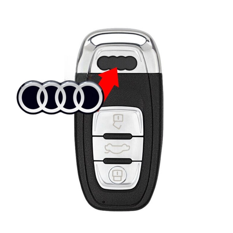 Logo de remplacement pour clé télécommande Audi