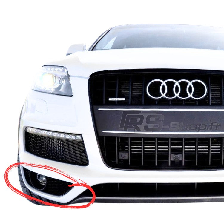 Grilles de Ventilation Antibrouillard pour Audi Q7 S-Line 4L