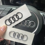 Logo anneaux Audi pour centre de volant