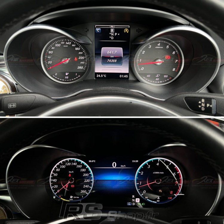 Compteur digital Virtual Cockpit Mercedes-Benz - Tous modèles