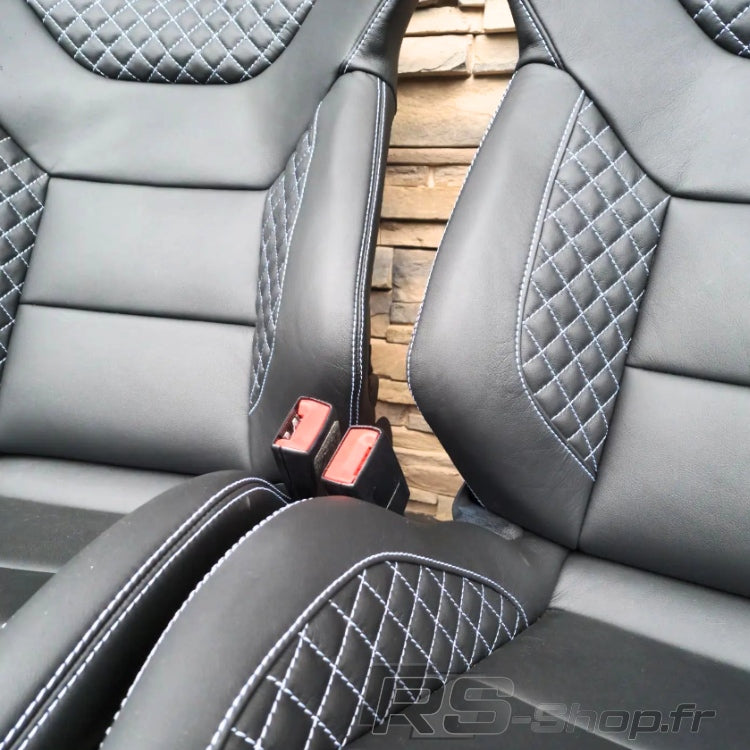 Sièges baquets sport en cuir véritable pour Audi S3 S4 RS3 RS4