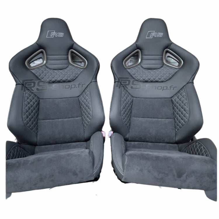 Sièges baquets sport en cuir véritable pour Audi S3 S4 RS3 RS4