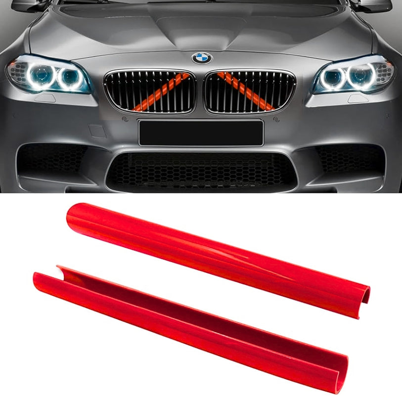 Inserts de Calandre BMW aux Couleurs M Power - Barrettes Clipsables