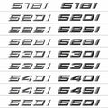 Logo série 5 noir BMW 520d 530d 535d 550i