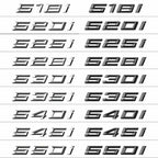 Logo série 5 noir BMW 520d 530d 535d 550i