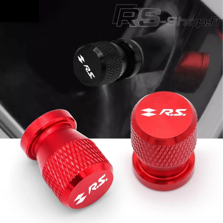 Bouchons de Valve de Roue Logo Renault Sport RS