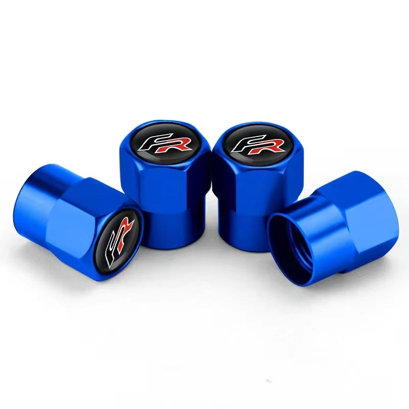 Bouchons de Valve en Métal pour Seat Ibiza Leon Ateca