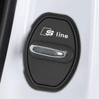 Protections / Cache Serrure de Porte Inox pour Audi / S-line / RS
