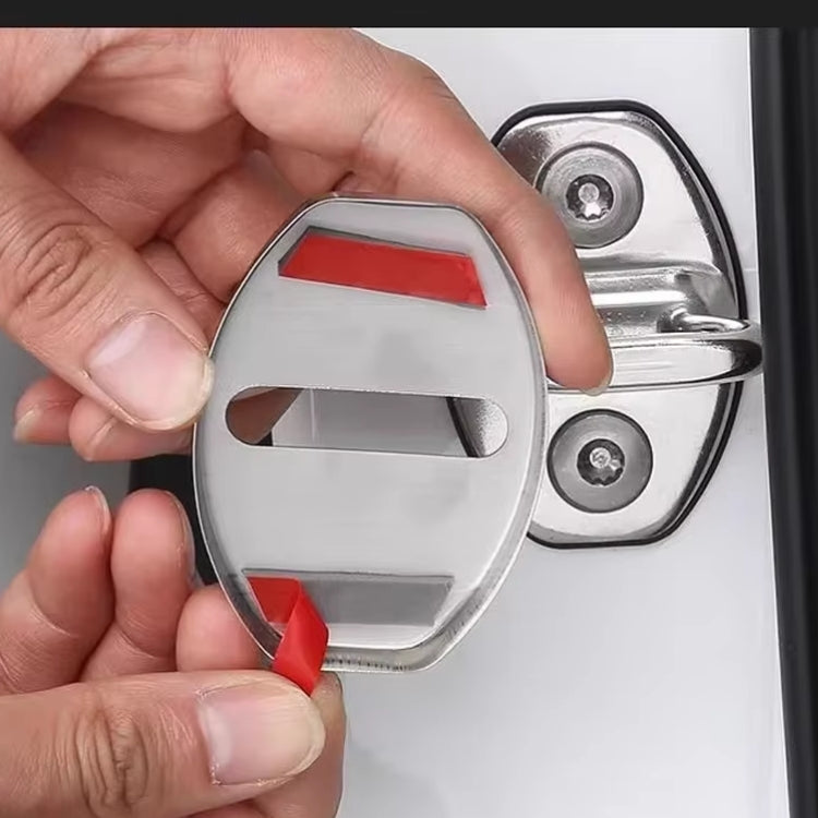Protections / Cache Serrure de Porte Inox pour Audi / S-line / RS