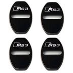Protections / Cache Serrure de Porte Inox pour Audi / S-line / RS