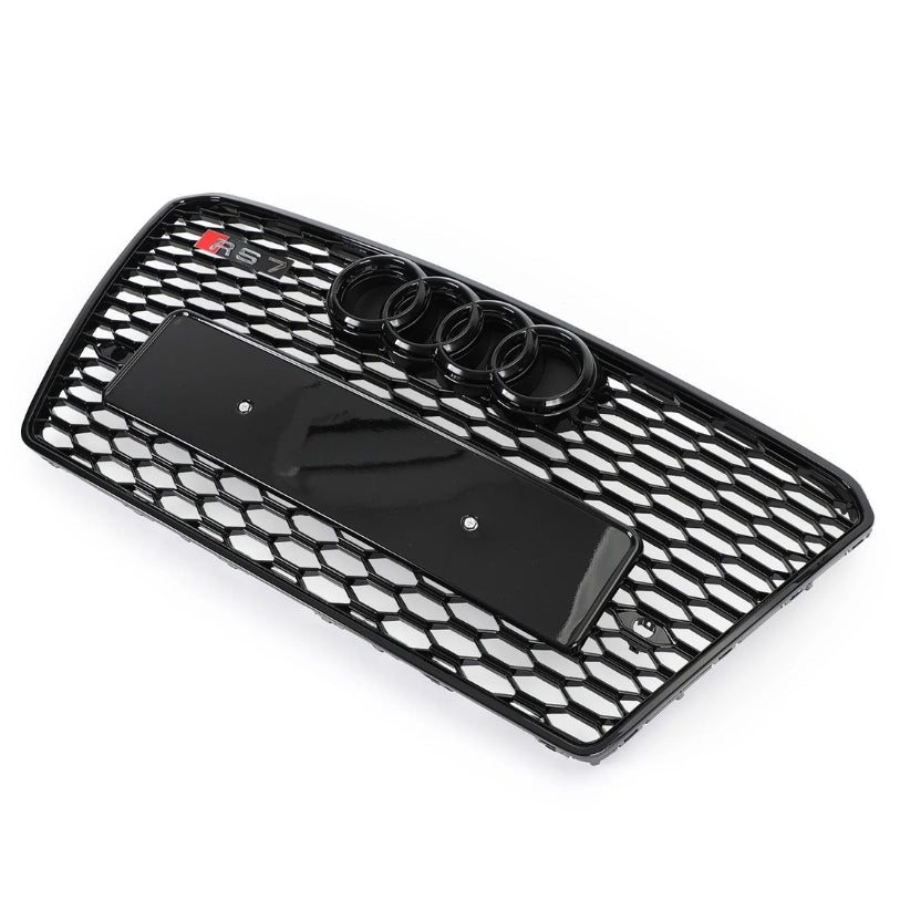 Grille de Calandre Look RS7 Noire compatible Audi A7 S7 Sportback
