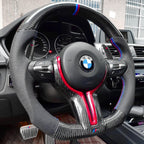 Garniture de Volant en Carbone pour BMW Série 1 3 5 F10 F20 F30 M3