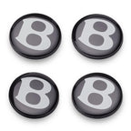 Caches Moyeux de Jantes Luxe compatible Bentley - Set de 4