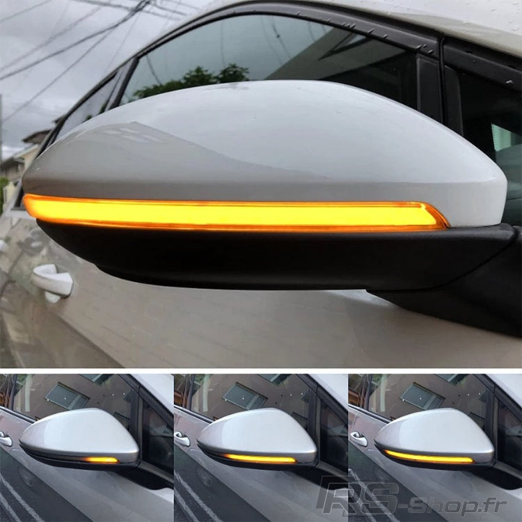 Clignotants LED Dynamiques pour Rétroviseurs VW Golf VII MK7 / 7.5