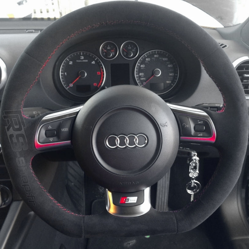 Habillage de volant sport cuir Audi A3 8P / TT 8J / R8 MK1