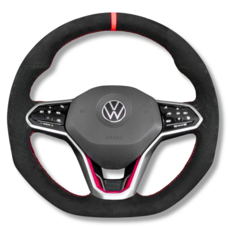 Revêtement volant S-line style Volkswagen Golf VIII MK8 GTI / R