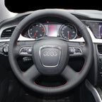 Revêtement de volant pour Audi A4 B7 - Version volant 4 branches