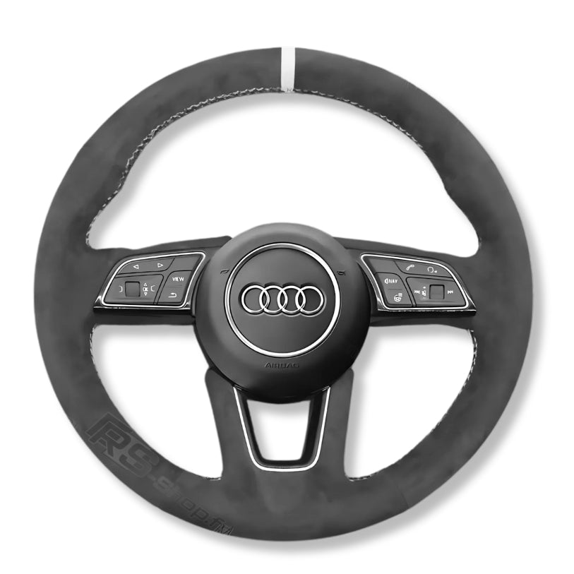 Housse de volant classique forme ronde Audi A4 A5 Q5 B9