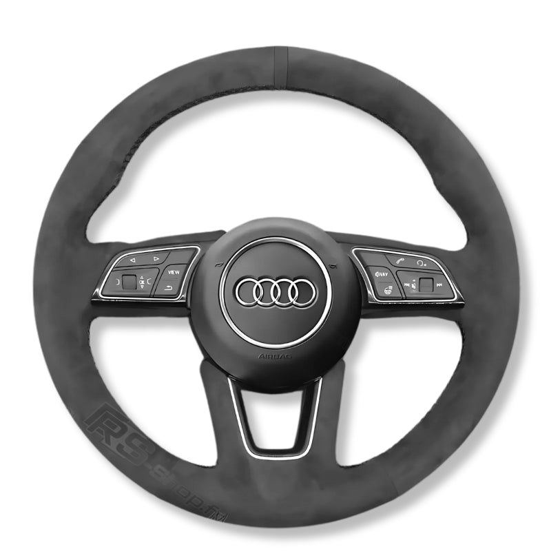 Housse de volant classique forme ronde Audi A4 A5 Q5 B9