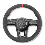 Housse de volant classique forme ronde Audi A4 A5 Q5 B9