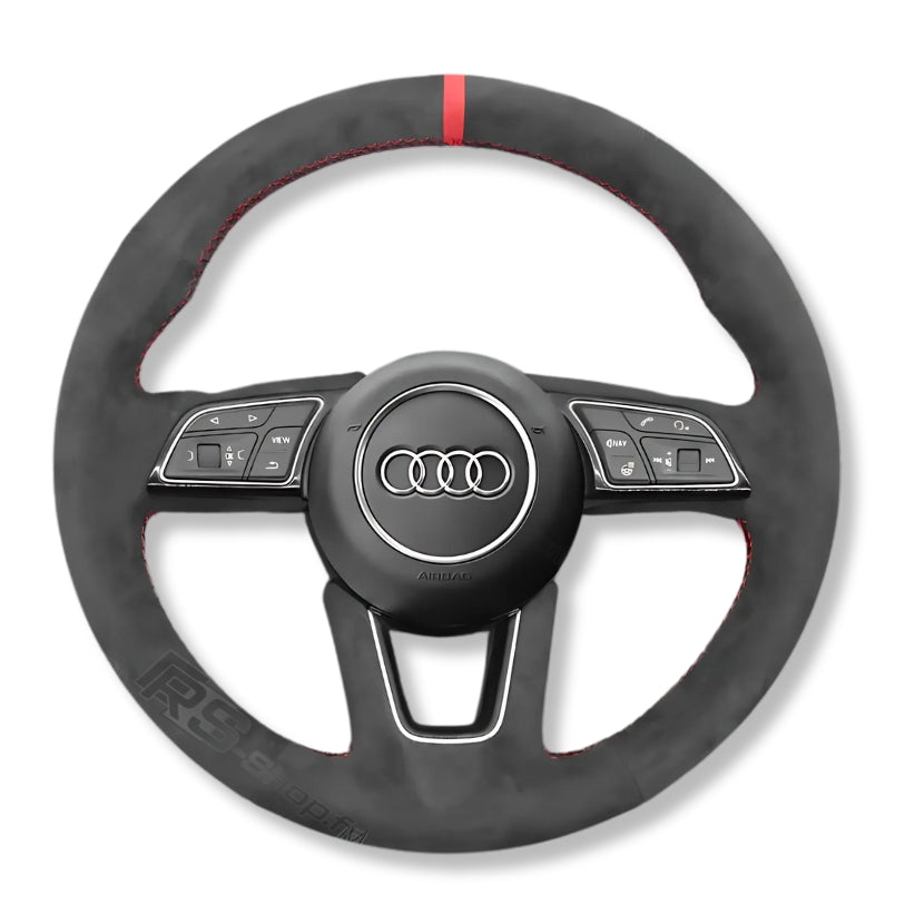 Housse de volant classique forme ronde Audi A4 A5 Q5 B9