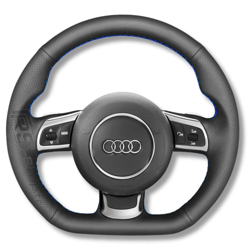 Habillage de volant sport cuir Audi A3 8P / TT 8J / R8 MK1