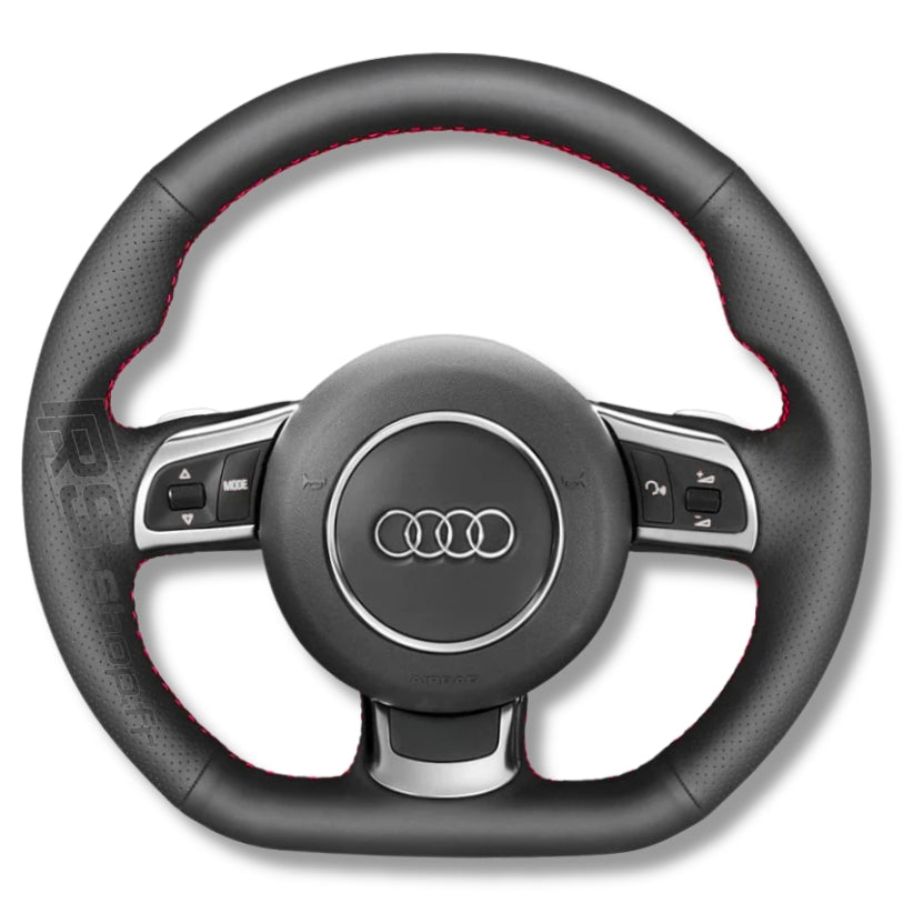 Habillage de volant sport cuir Audi A3 8P / TT 8J / R8 MK1