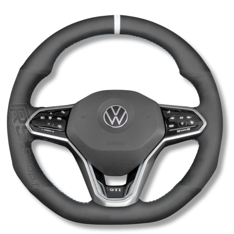 Revêtement volant S-line style Volkswagen Golf VIII MK8 GTI / R