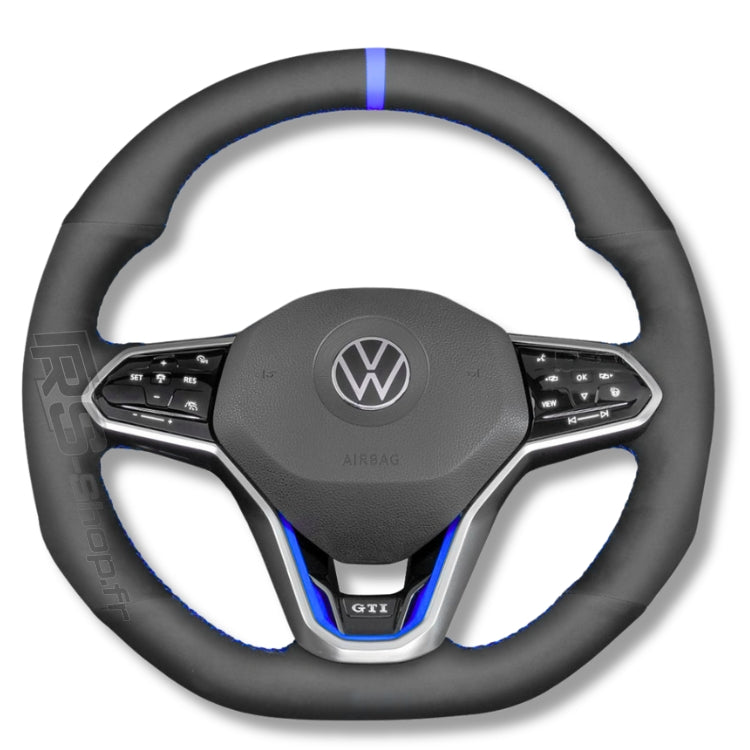 Revêtement volant S-line style Volkswagen Golf VIII MK8 GTI / R