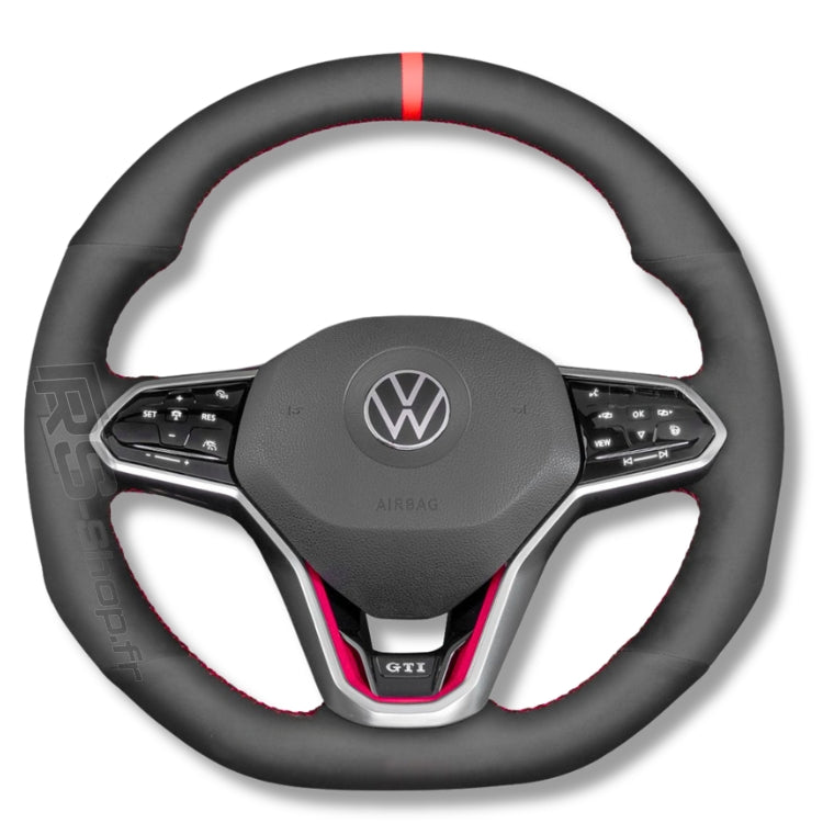 Revêtement volant S-line style Volkswagen Golf VIII MK8 GTI / R