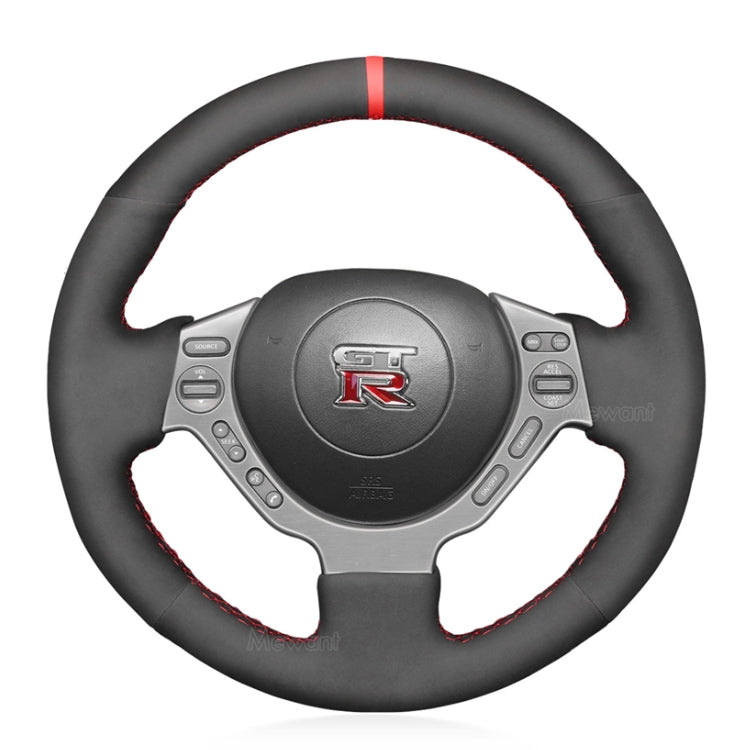 Housse de volant alcantara et cuir pour Nissan GT-R R35