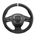 Couvre-volant spécifique Audi A4 S4 RS4 B7 - Volant 3 branches
