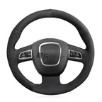 Couvre-volant spécifique Audi A4 S4 RS4 B7 - Volant 3 branches