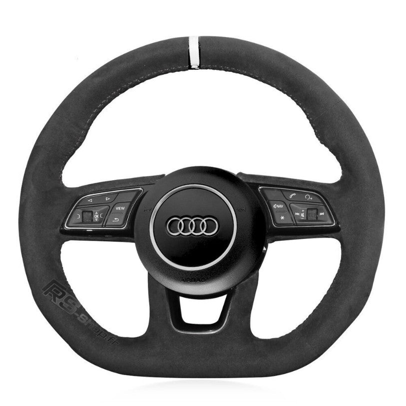 Couvre-volant à base plate performance Audi A4 A5 B9 S-line