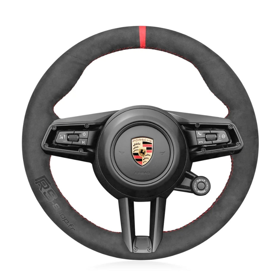 Revêtement de volant premium Porsche 911 Type 992 & Taycan